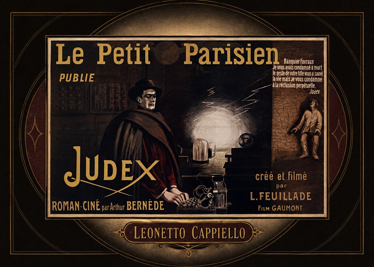 Leonetto Cappiello Judex No4 - Juliste