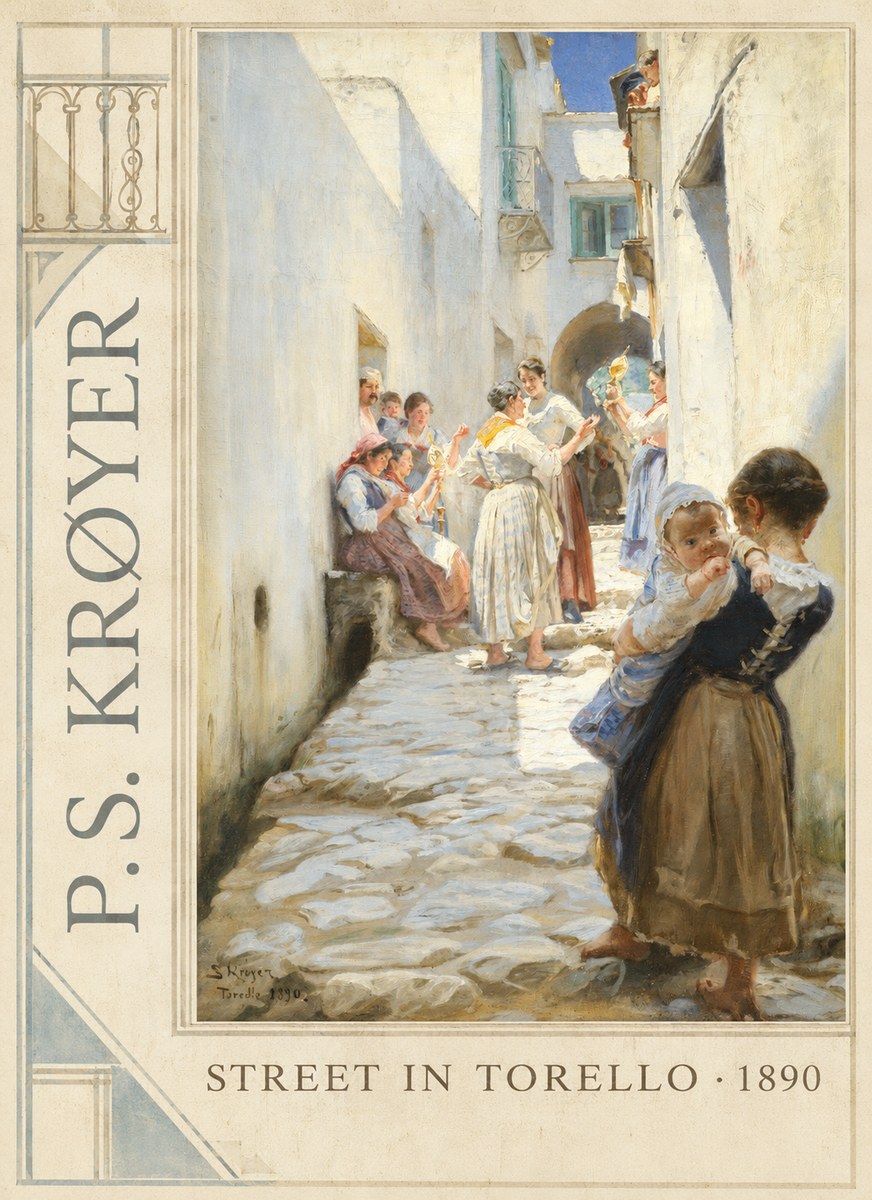P.S. Krøyer Street in Torello No2 - Juliste