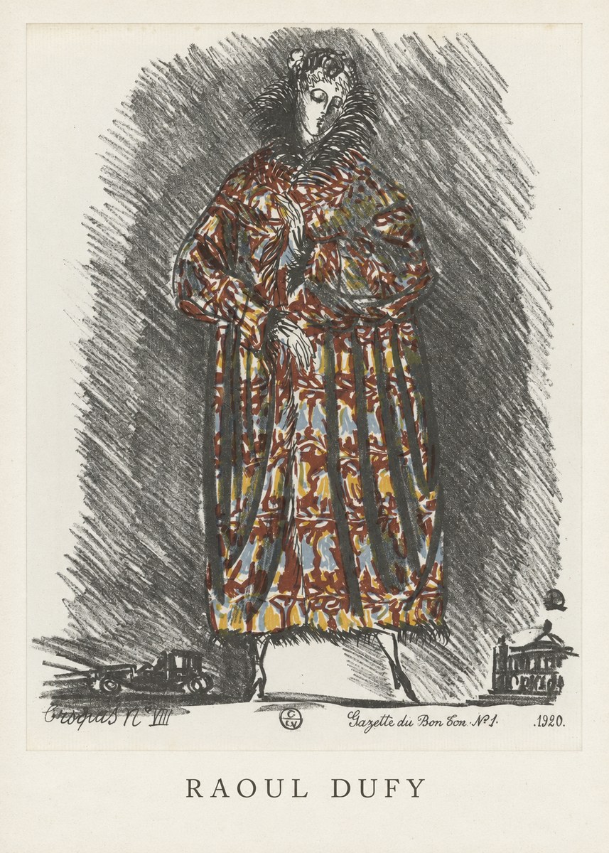 Raoul Dufy Croquis N. Viii No6 - Juliste