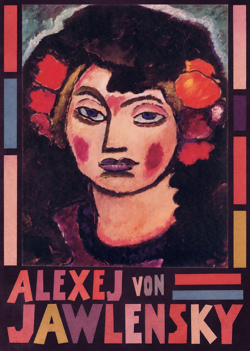 Alexej von Jawlensky Portrait of a Woman No1 - Juliste