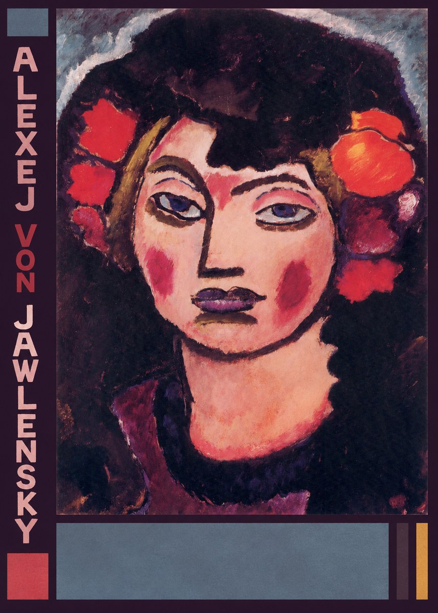 Alexej von Jawlensky Portrait of a Woman No2 - Juliste