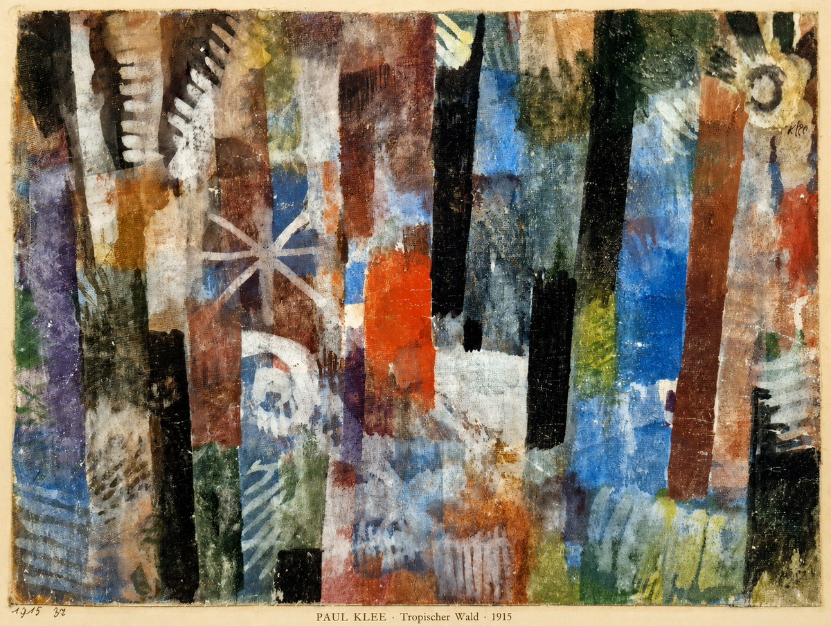 Paul Klee Tropischer Wald No6 - Juliste