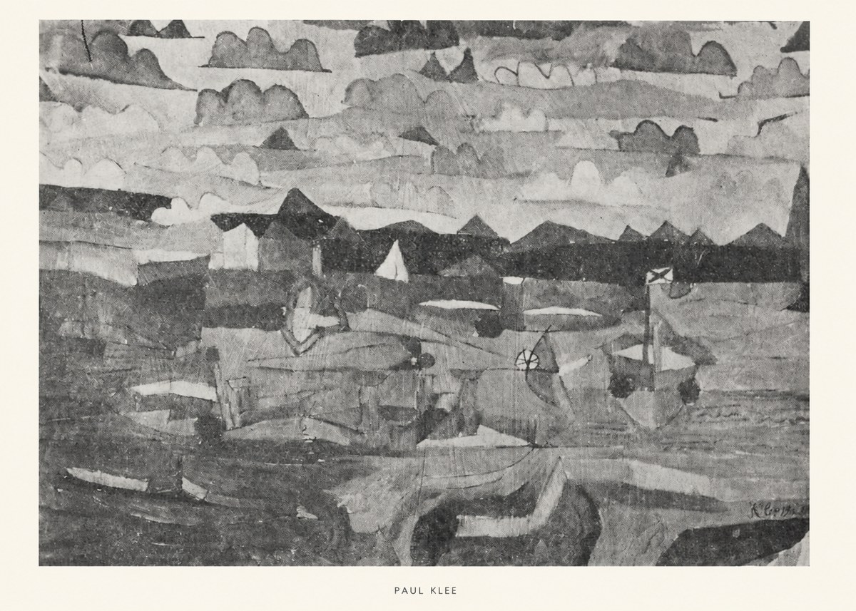 Paul Klee Coastal Landscape No6 - Juliste