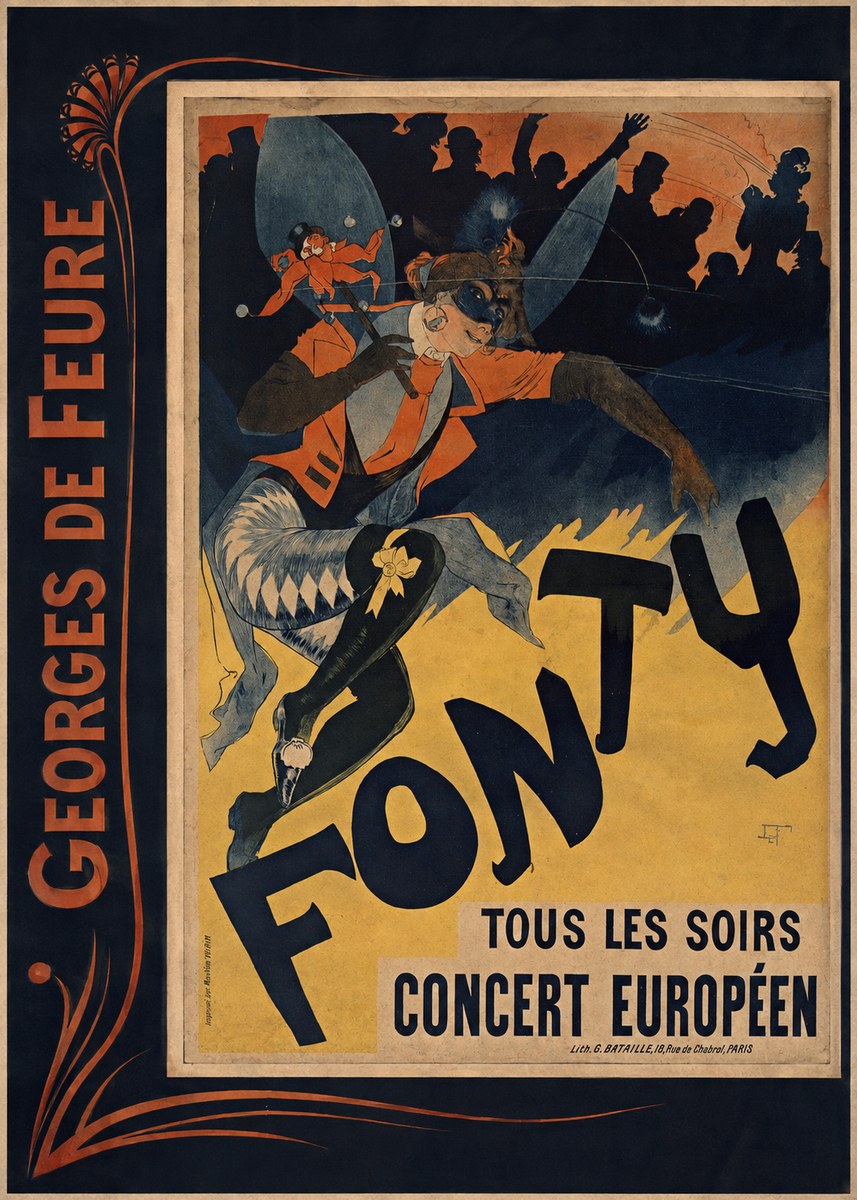 Georges de Feure Fonty II No2 - Juliste
