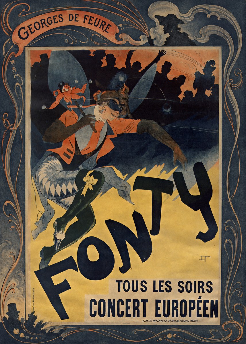 Georges de Feure Fonty II No4 - Juliste