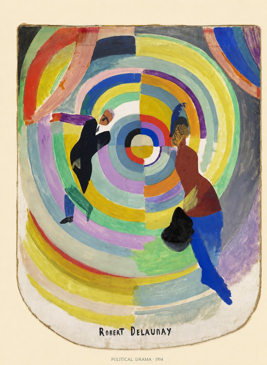 Robert Delaunay Political Drama No6 - Juliste