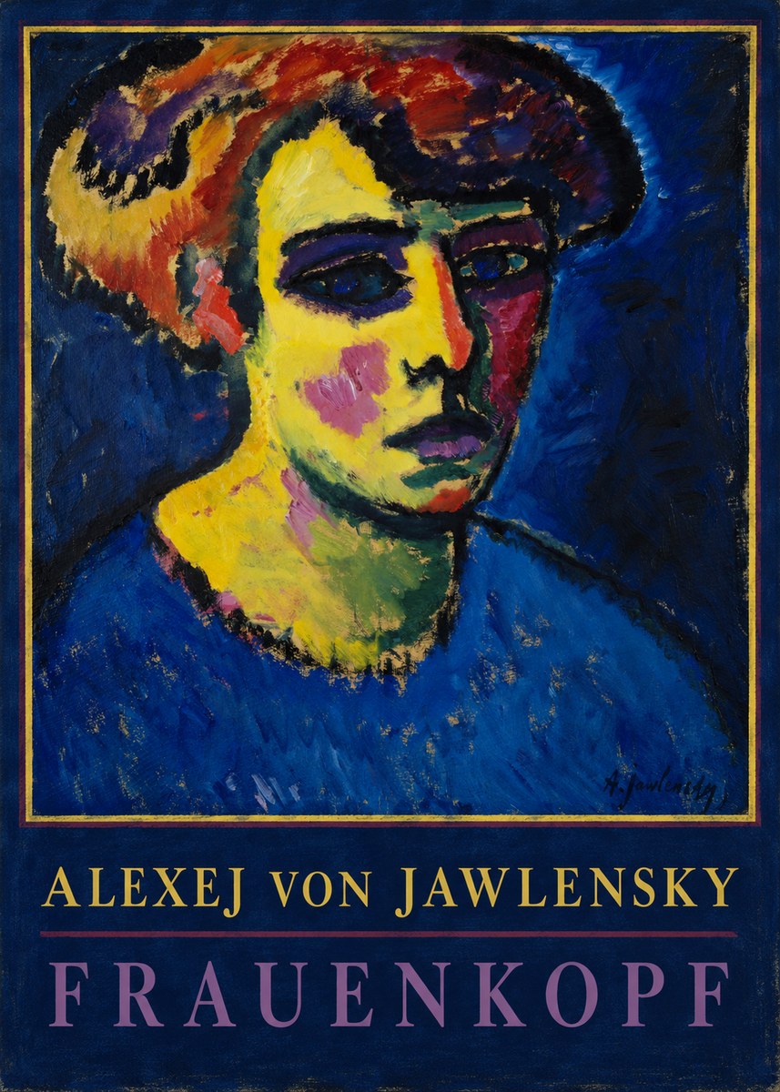 Alexej von Jawlensky Frauenkopf No1 - Juliste