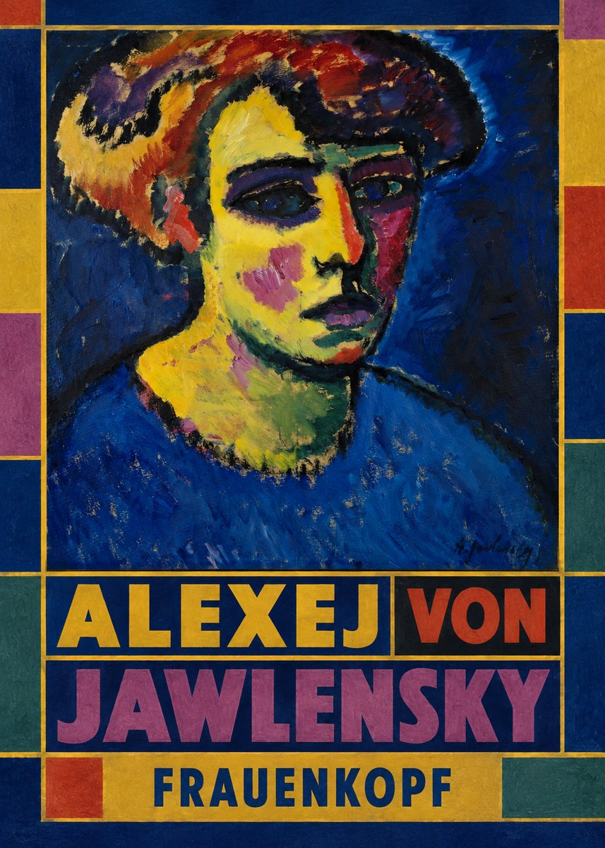 Alexej von Jawlensky Frauenkopf No5 - Juliste
