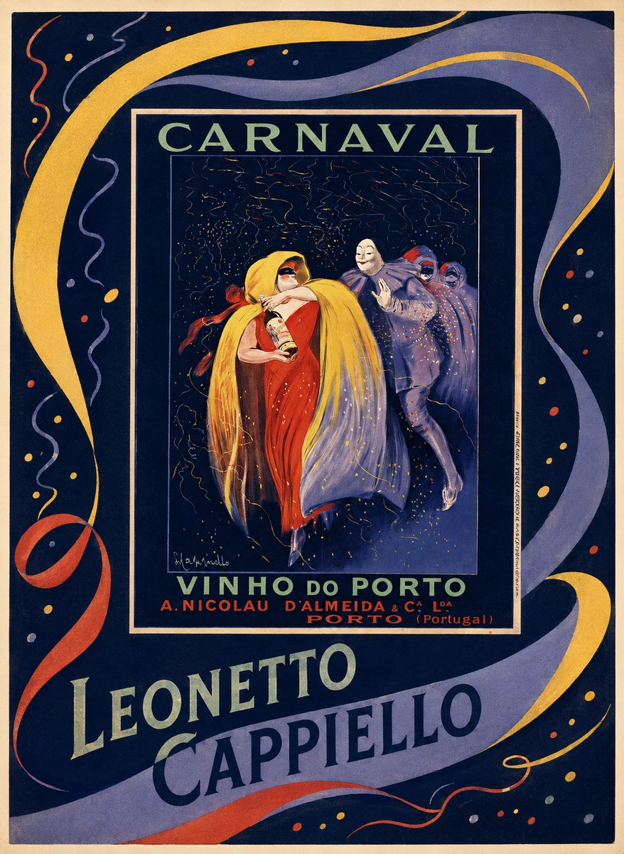 Leonetto Cappiello Carnaval - Vinho Do Porto No2 - Juliste