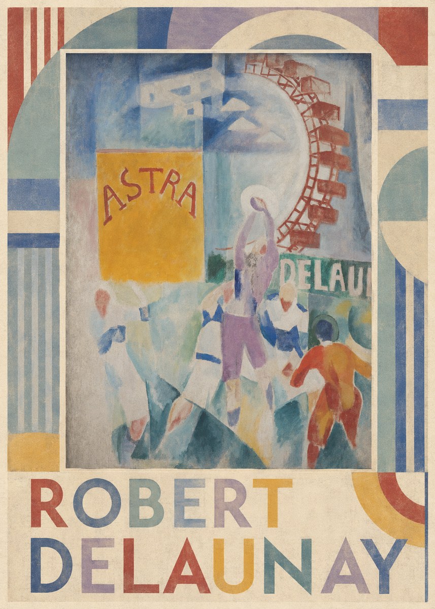 Robert Delaunay Poster for Astra No1 - Juliste