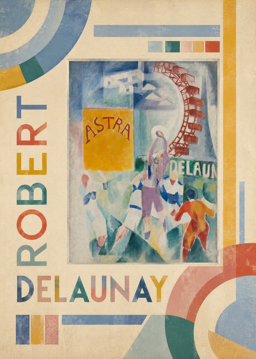 Robert Delaunay Poster for Astra No2 - Juliste