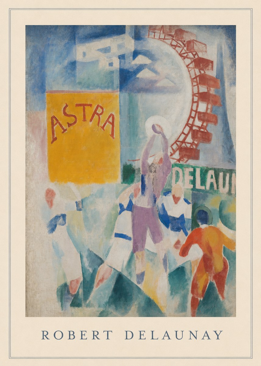 Robert Delaunay Poster for Astra No4 - Juliste