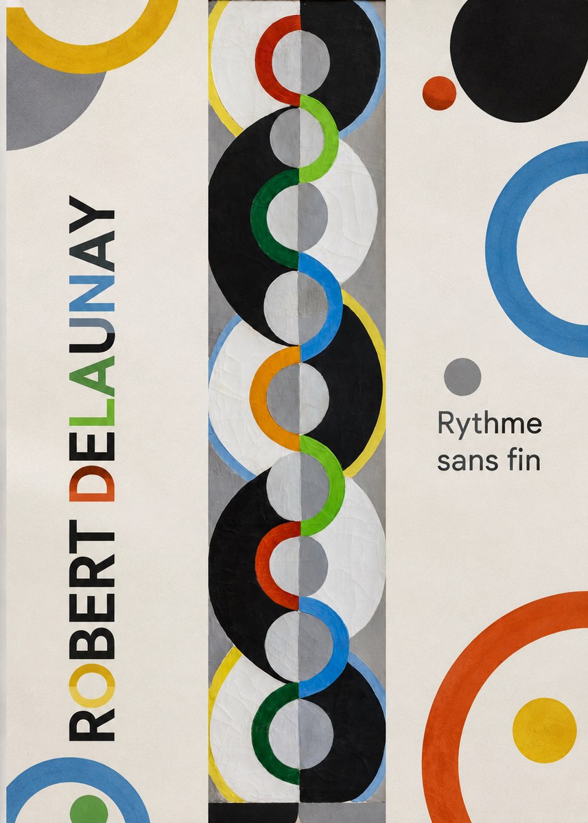 Robert Delaunay Rythme Sans Fin III No1 - Juliste