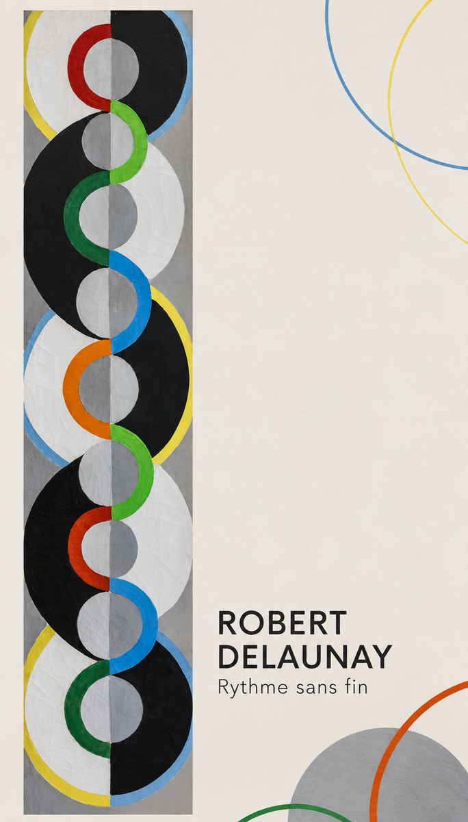 Robert Delaunay Rythme Sans Fin III No2 - Juliste