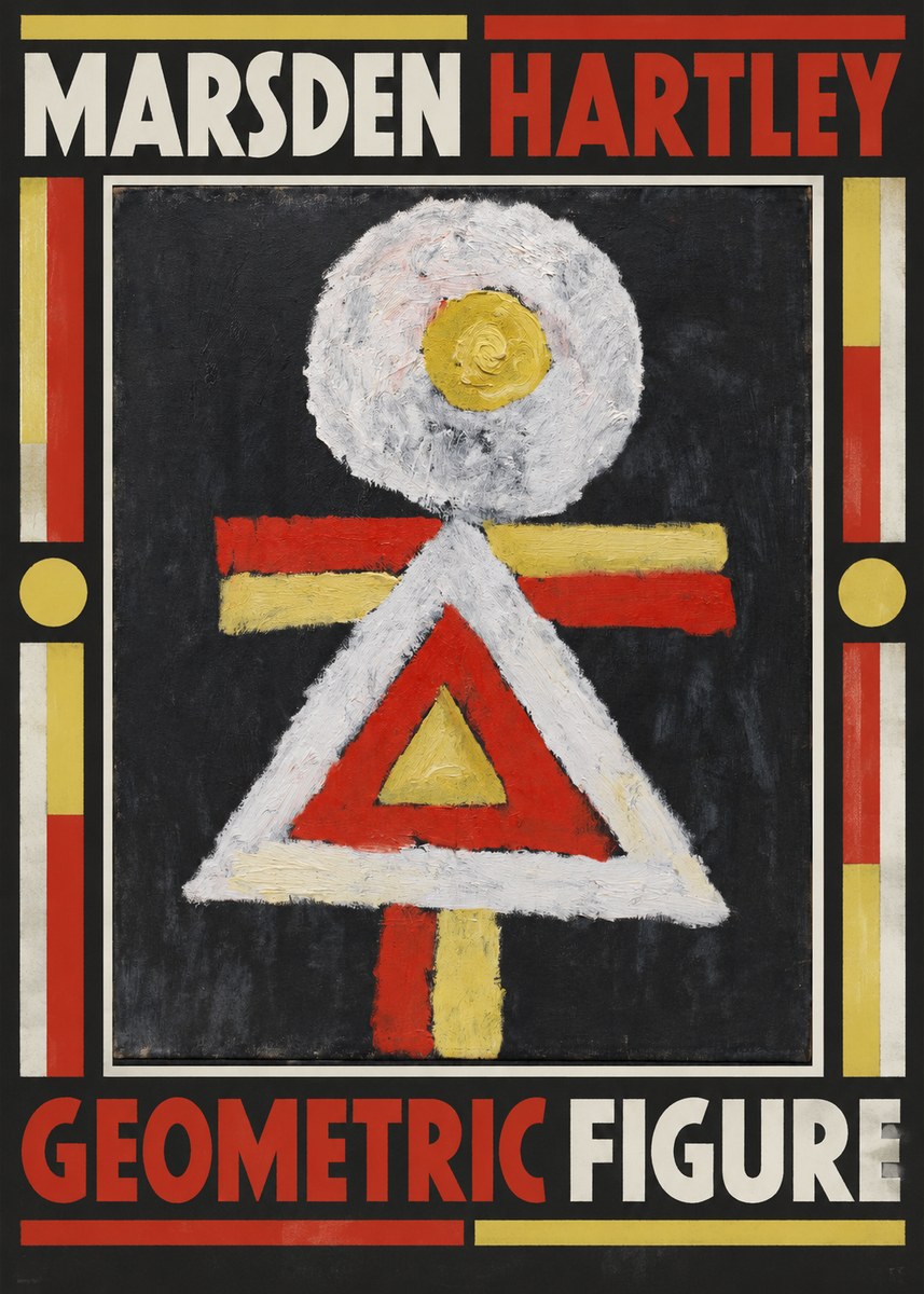 Marsden Hartley Geometric Figure No1 - Juliste