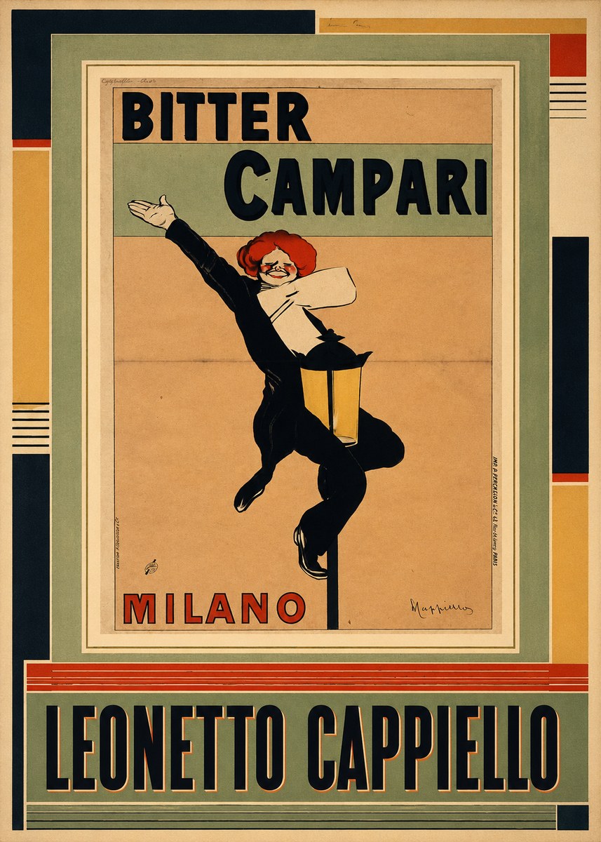 Leonetto Cappiello Bitter Campari II No3 - Juliste