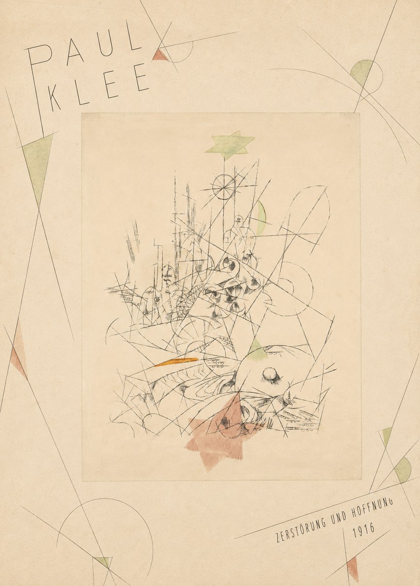 Paul Klee Zerstörung Und Hoffnung II No5 - Juliste