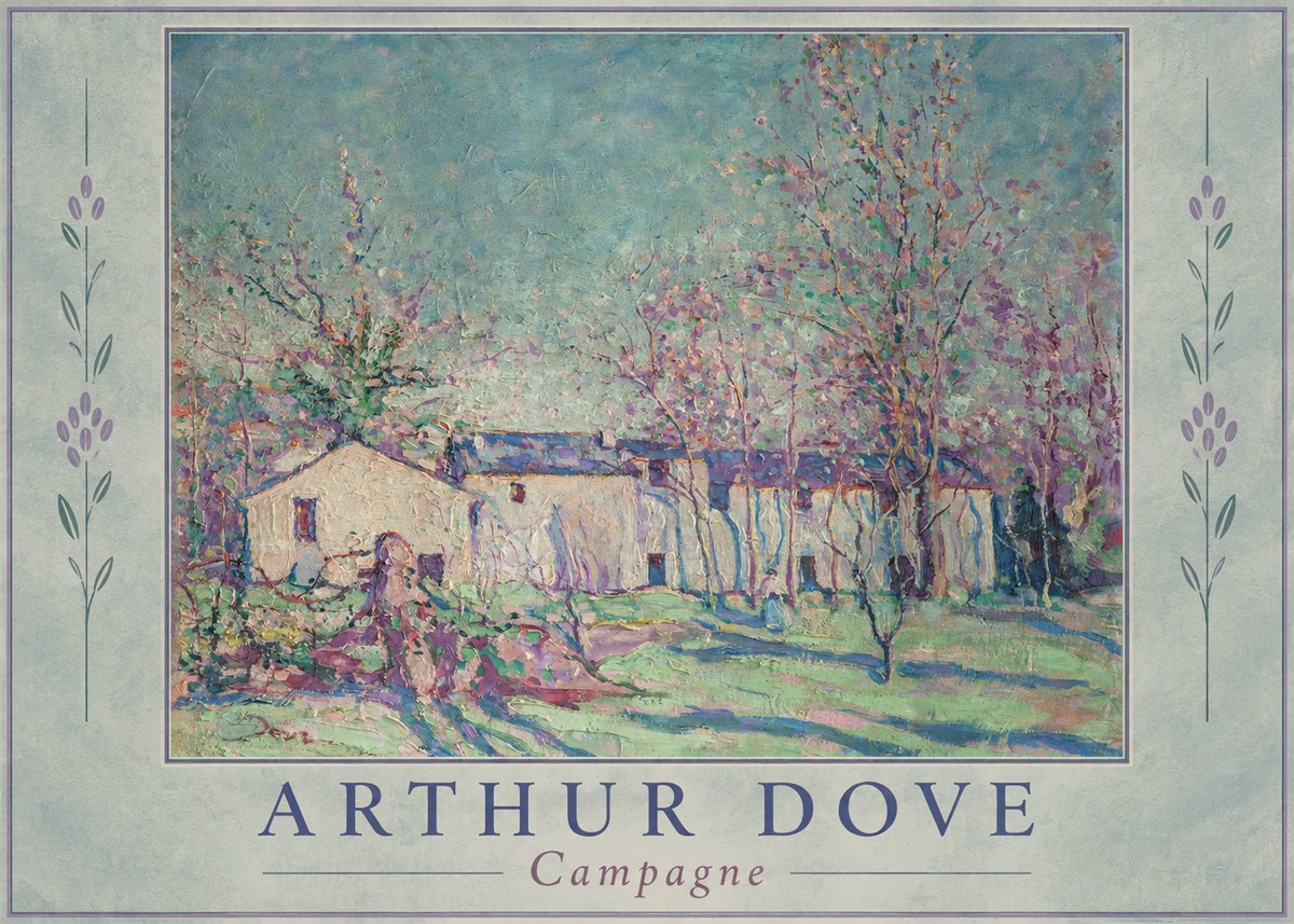 Arthur Dove Campagne No1 - Juliste