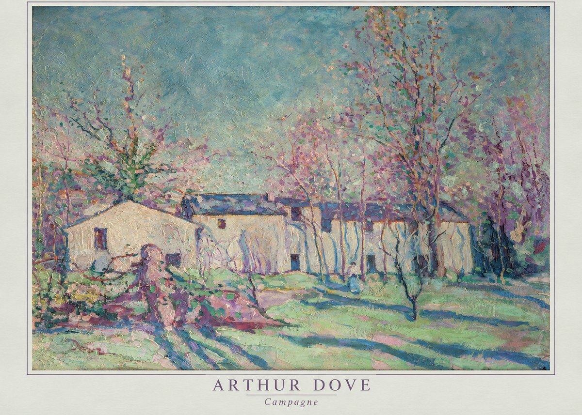 Arthur Dove Campagne No6 - Juliste