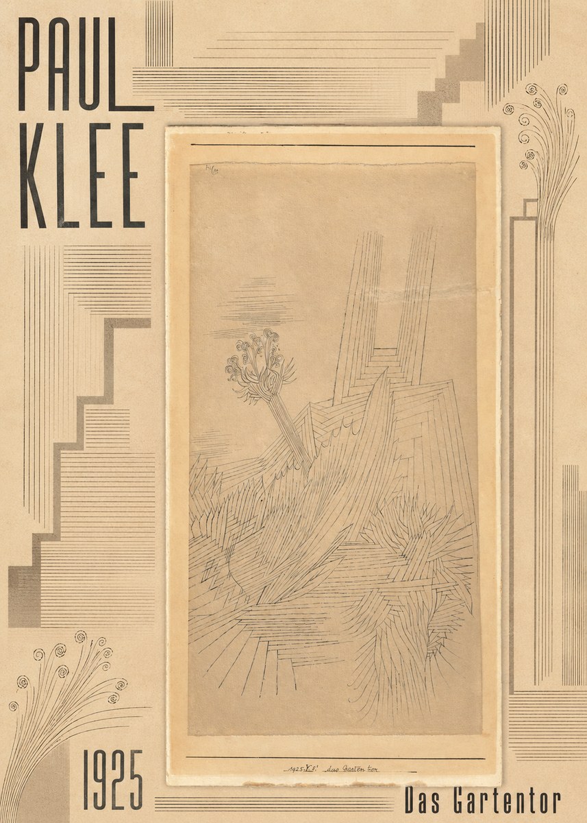 Paul Klee Das Gartentor I No5 - Juliste