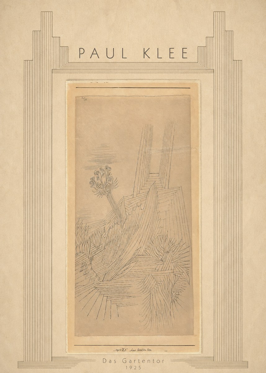 Paul Klee Das Gartentor I No6 - Juliste