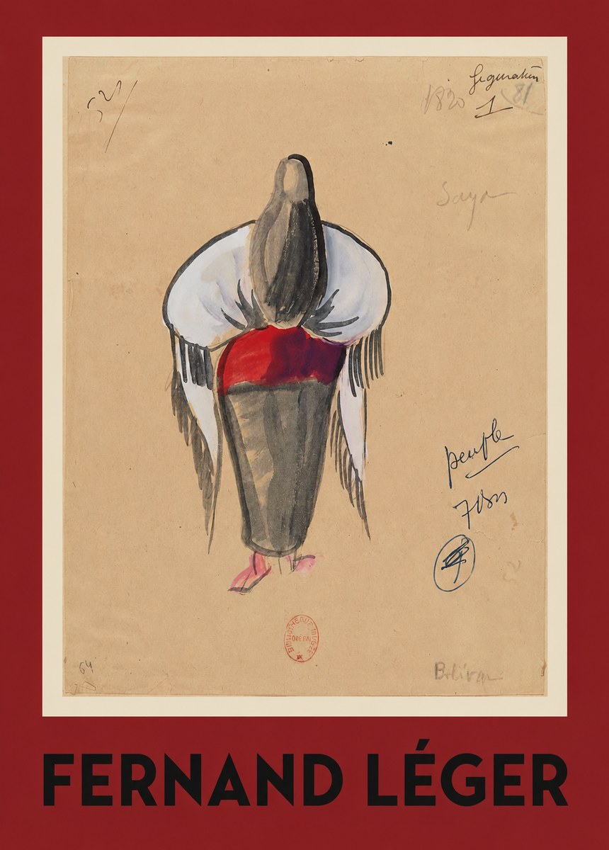 Fernand Léger Figuration No1 - Juliste