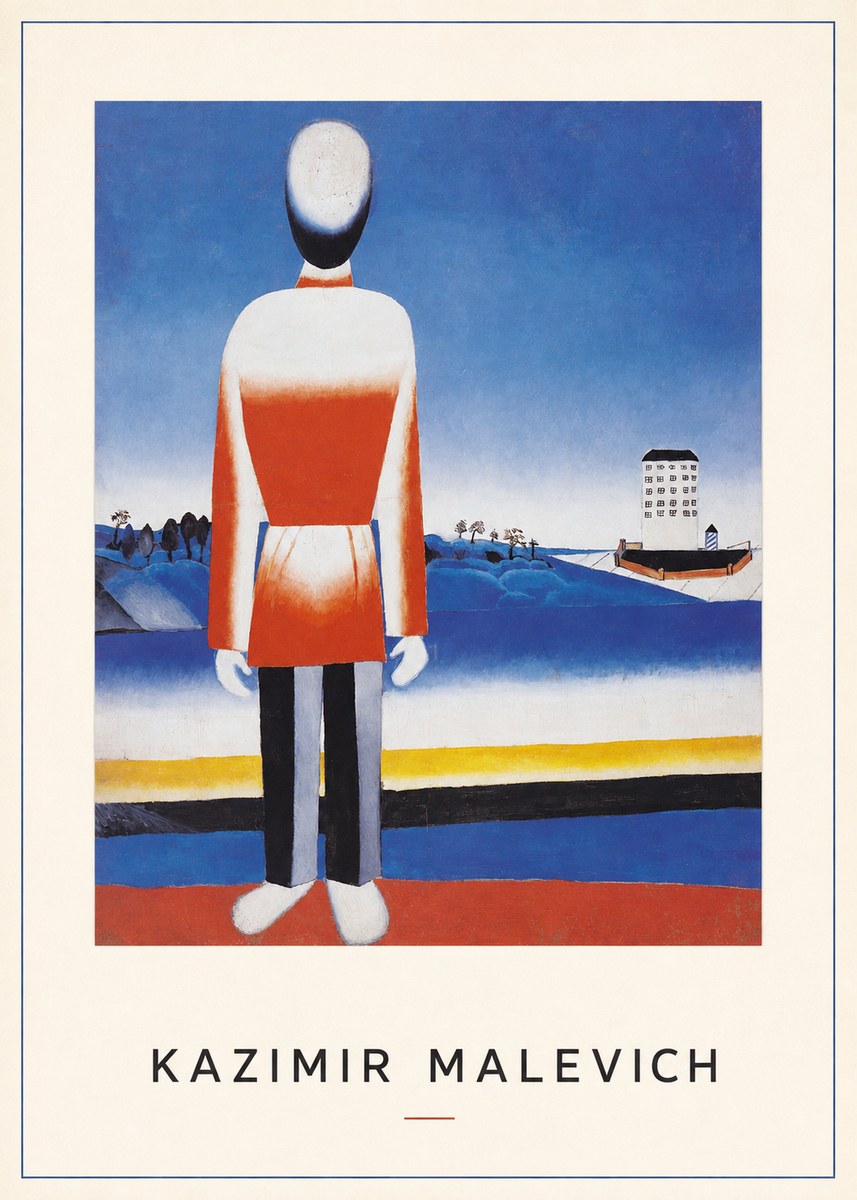 Kazimir Malevich Peasant No4 - Juliste