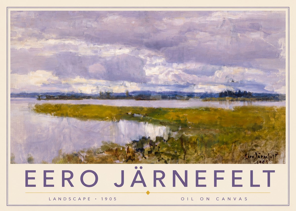 Eero Järnefelt Landscape No5 - Juliste