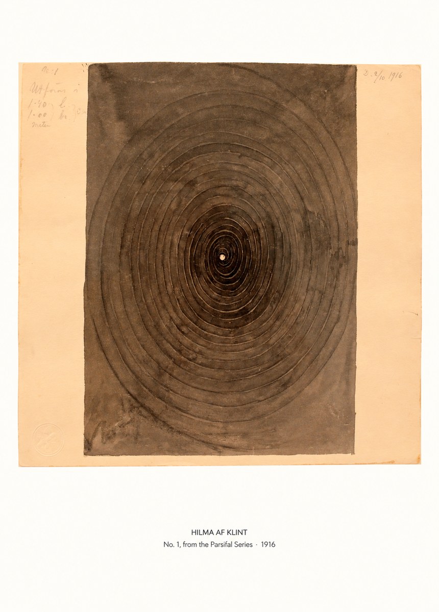 Hilma af Klint No. 1, from the Parsifal Series No6 - Juliste