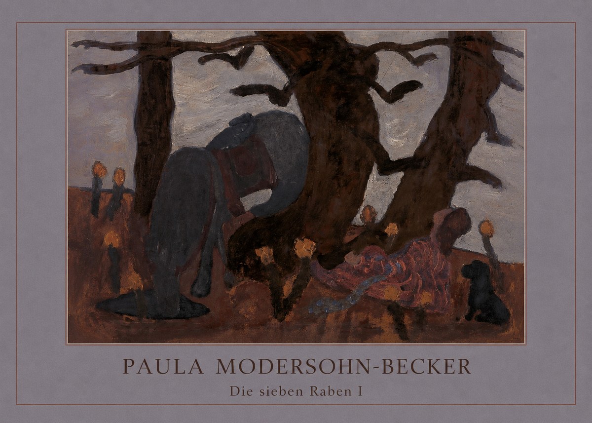 Paula Modersohn-Becker Die Sieben Raben I No5 - Juliste