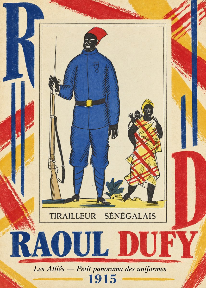 Raoul Dufy Tirailleur Sénégalais No5 - Juliste