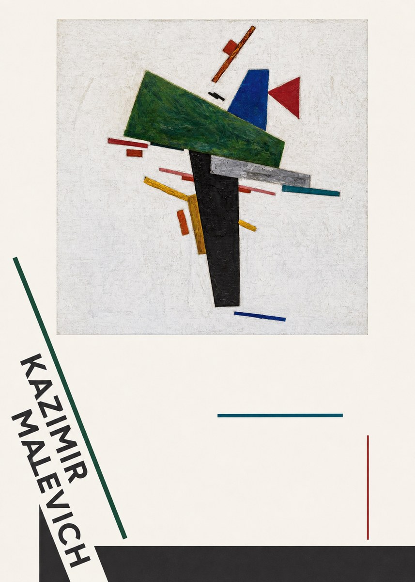 Kazimir Malevich Suprematist Composition II No2 - Juliste