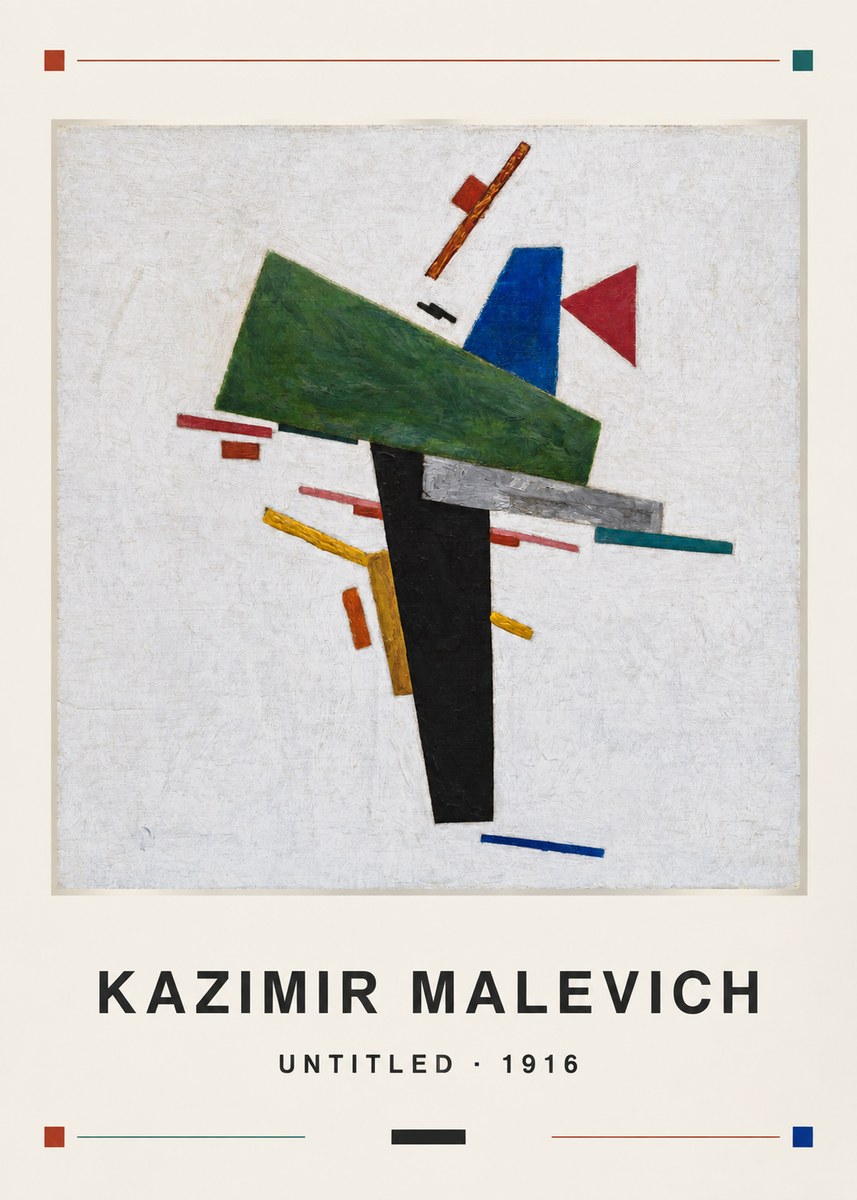 Kazimir Malevich Suprematist Composition II No4 - Juliste