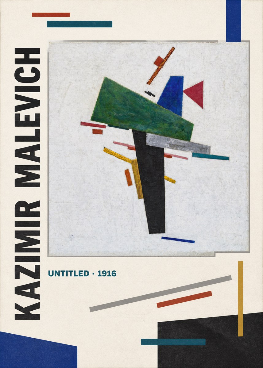 Kazimir Malevich Suprematist Composition II No5 - Juliste
