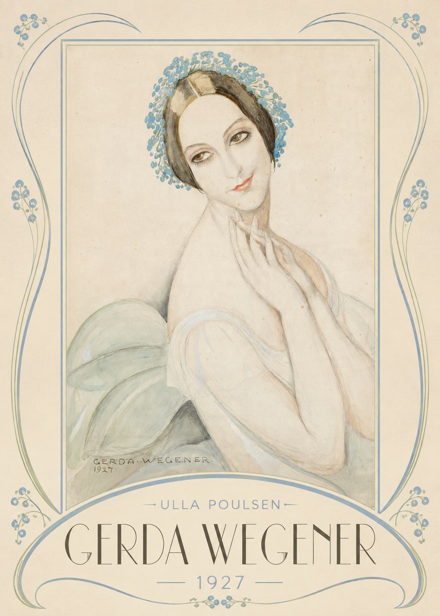 Gerda Wegener Ulla Poulsen No3 - Juliste