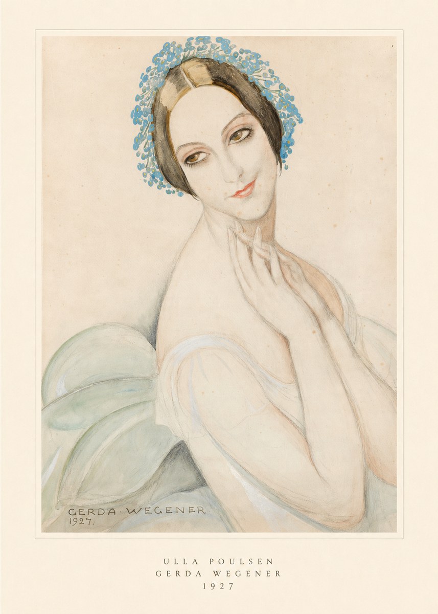 Gerda Wegener Ulla Poulsen No6 - Juliste