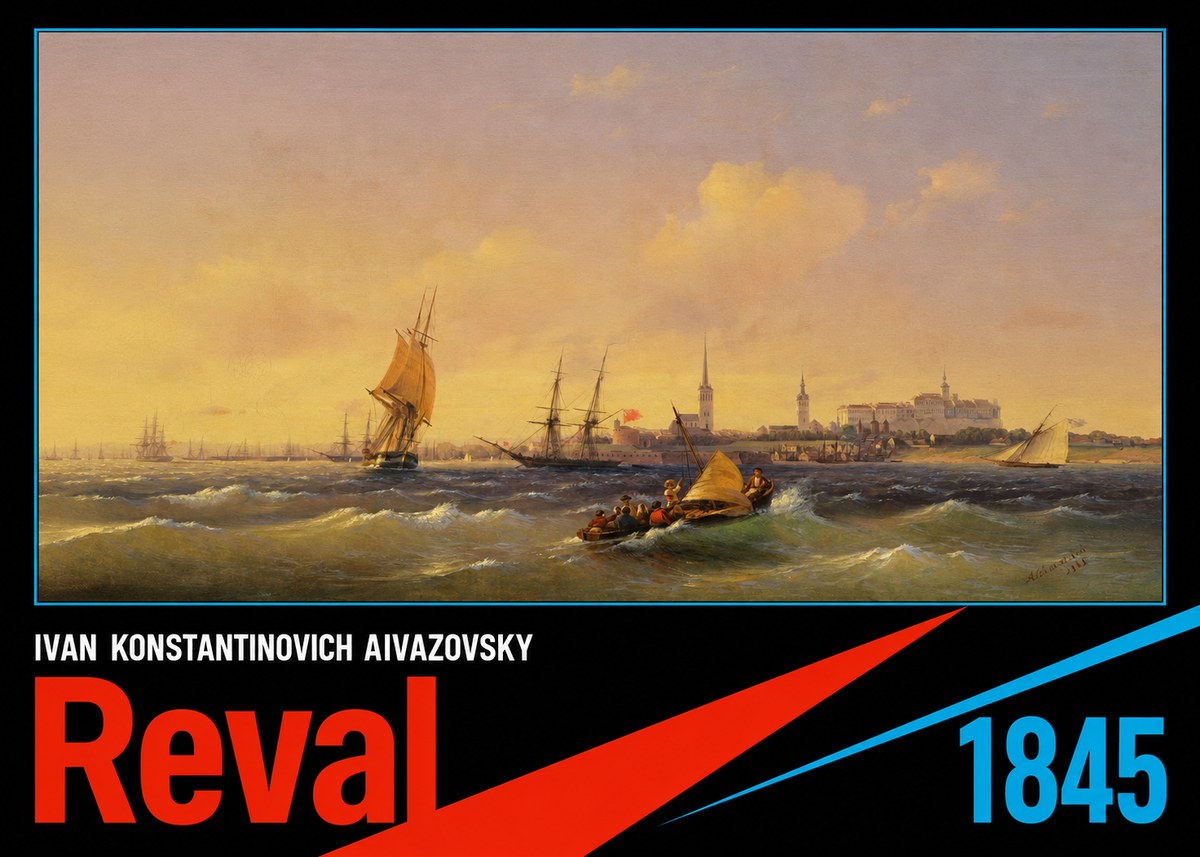 Ivan Konstantinovich Aivazovsky Reval No5 - Juliste