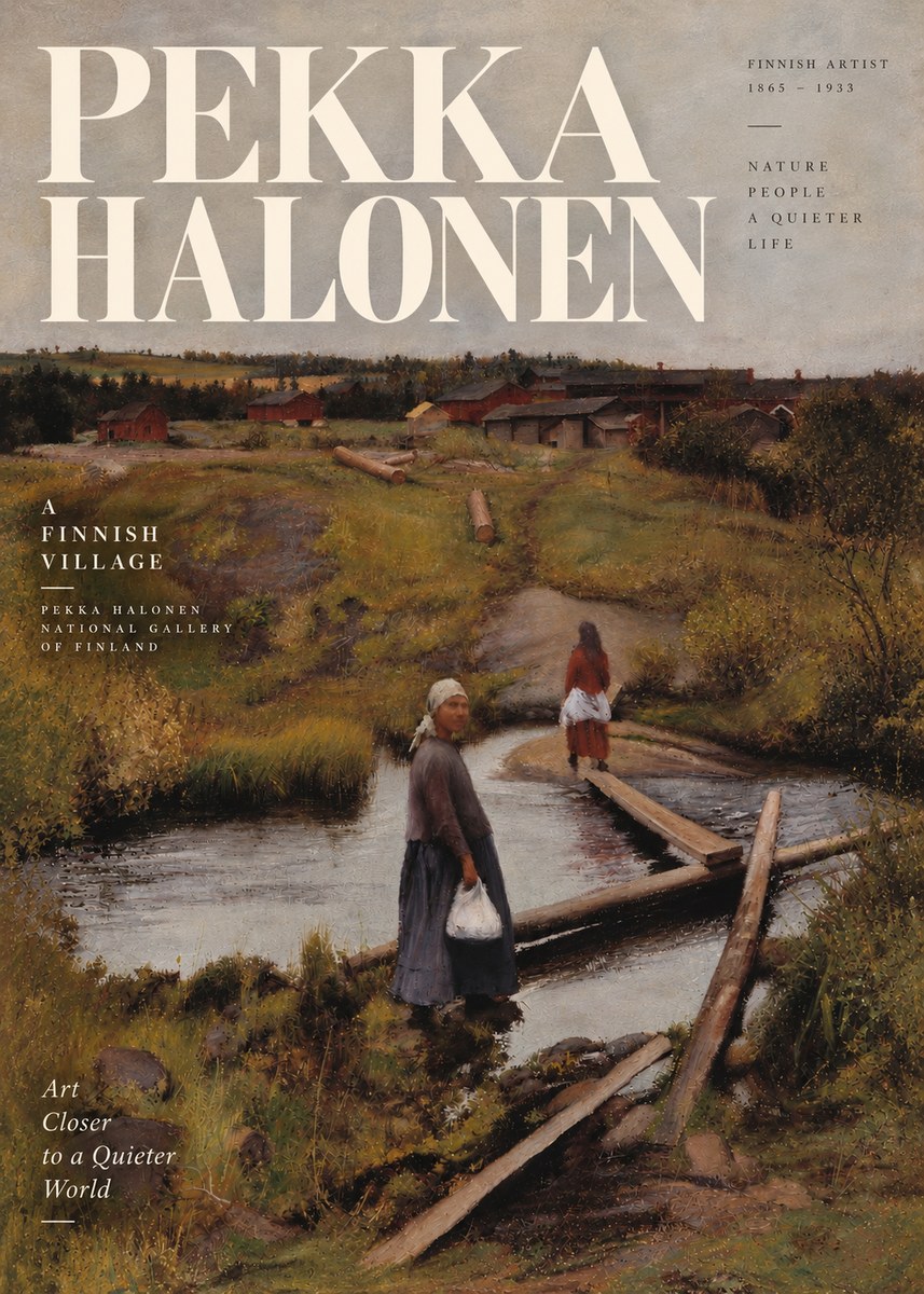 Pekka Halonen A Finnish Village No3 - Juliste
