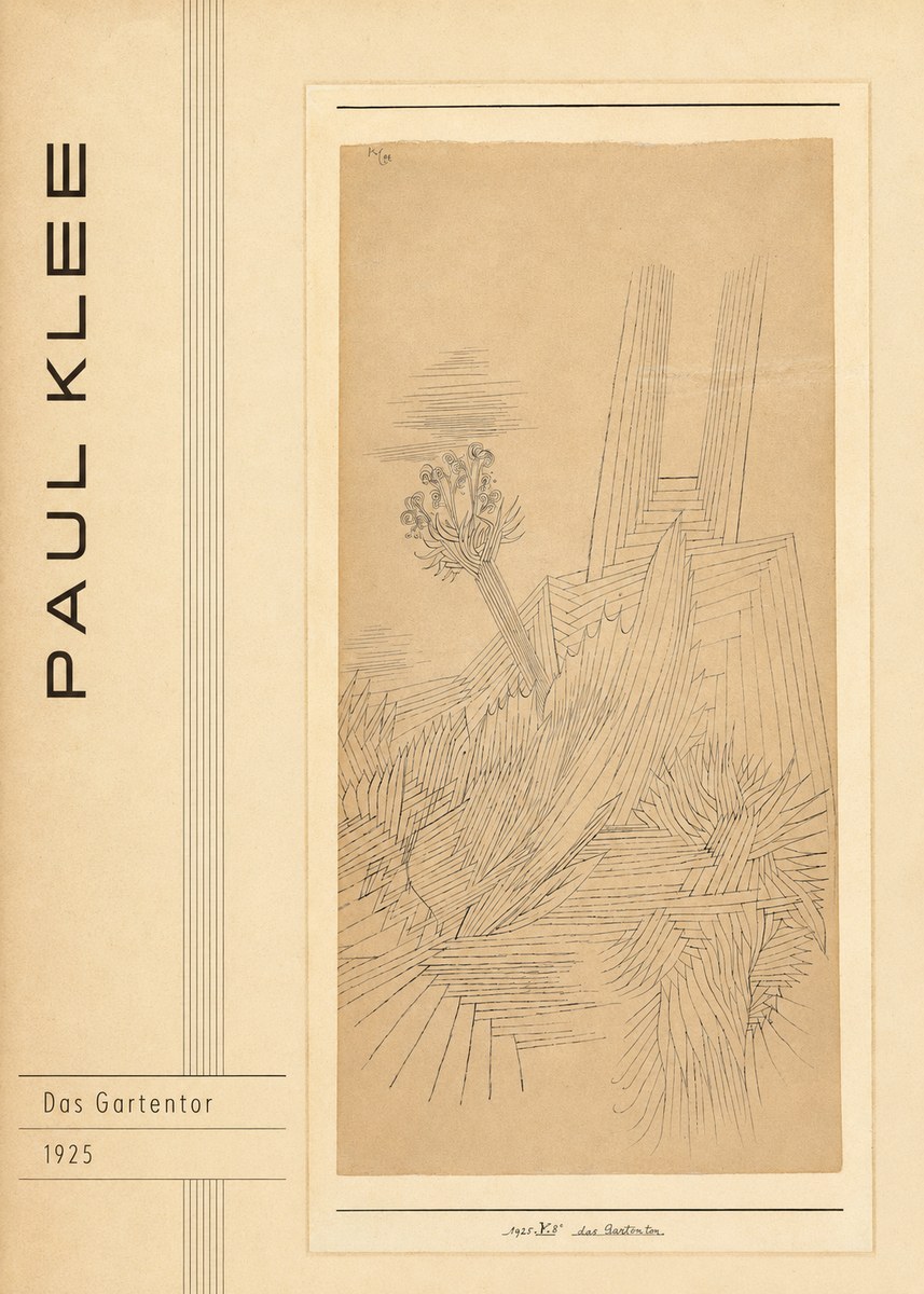 Paul Klee Das Gartentor II No2 - Juliste
