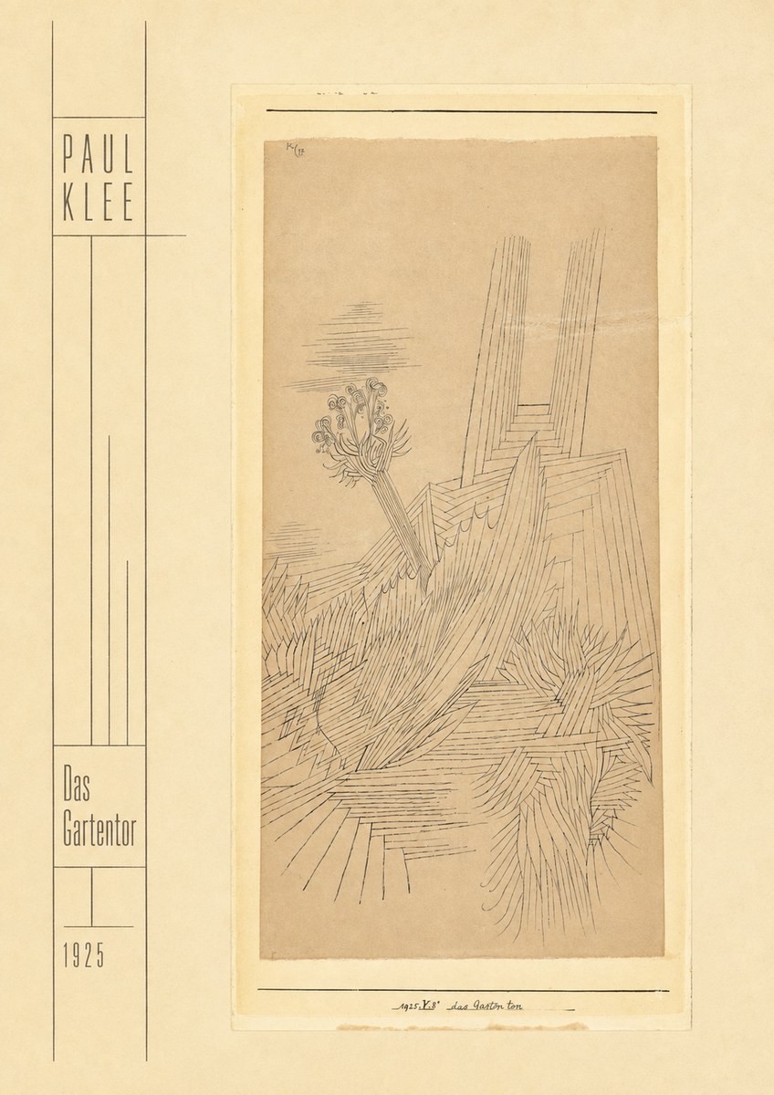 Paul Klee Das Gartentor II No4 - Juliste