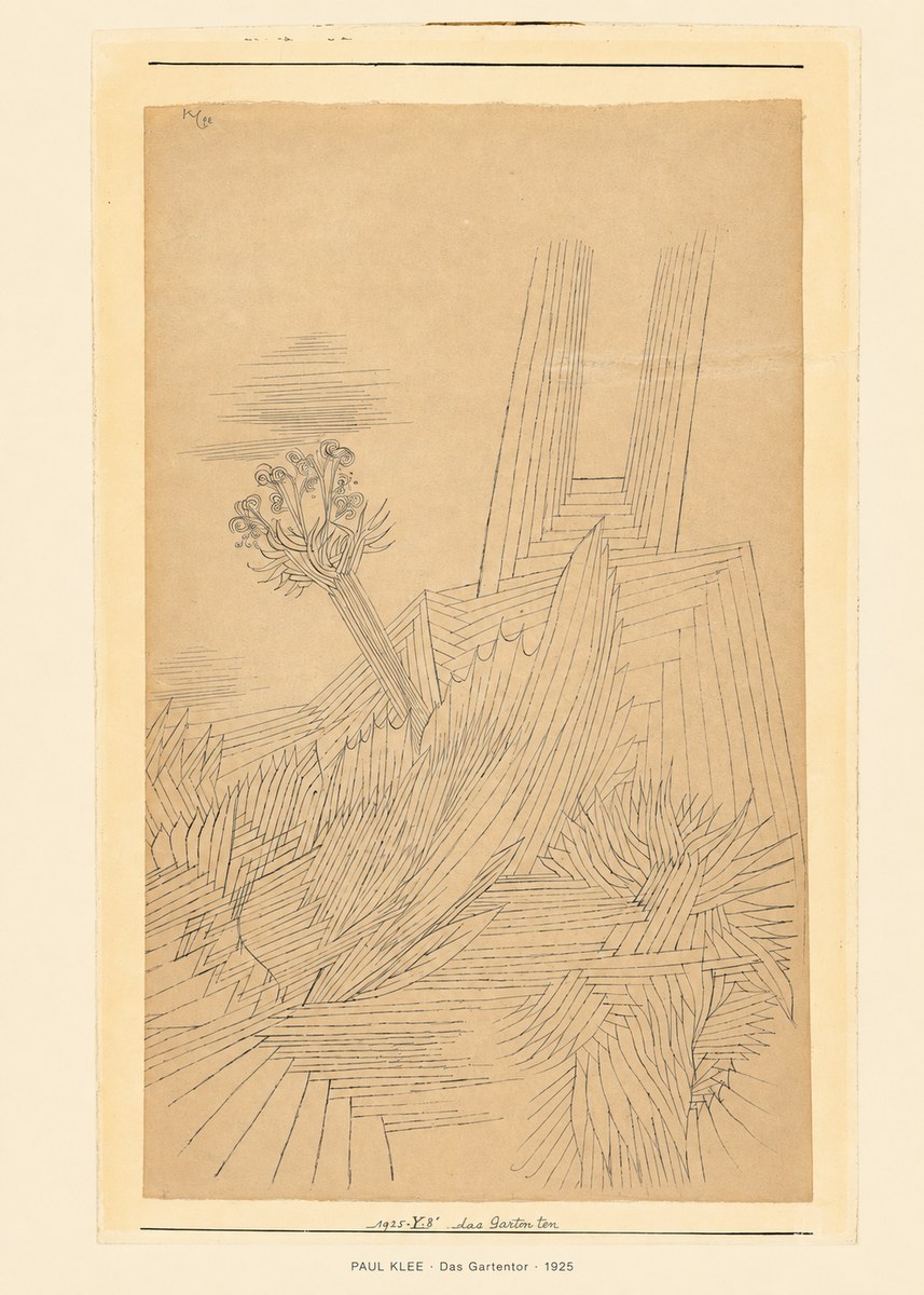 Paul Klee Das Gartentor II No6 - Juliste