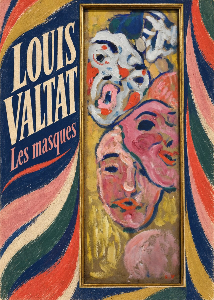 Louis Valtat Les Masques No6 - Juliste