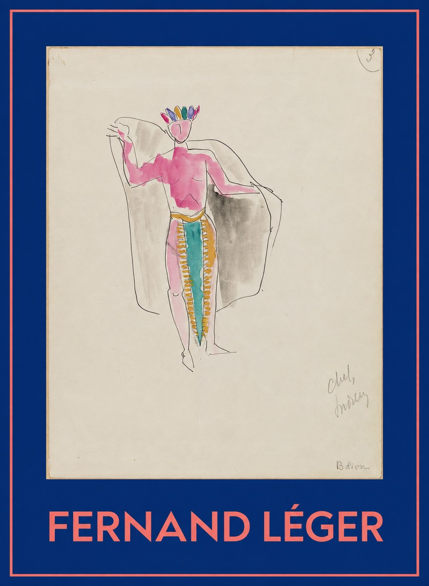 Fernand Léger Cheval, Indien No1 - Juliste