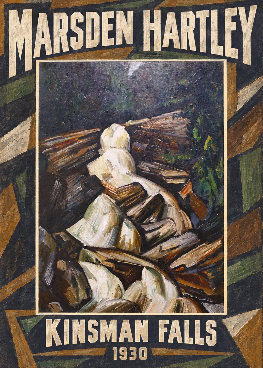 Marsden Hartley Kinsman Falls No1 - Juliste