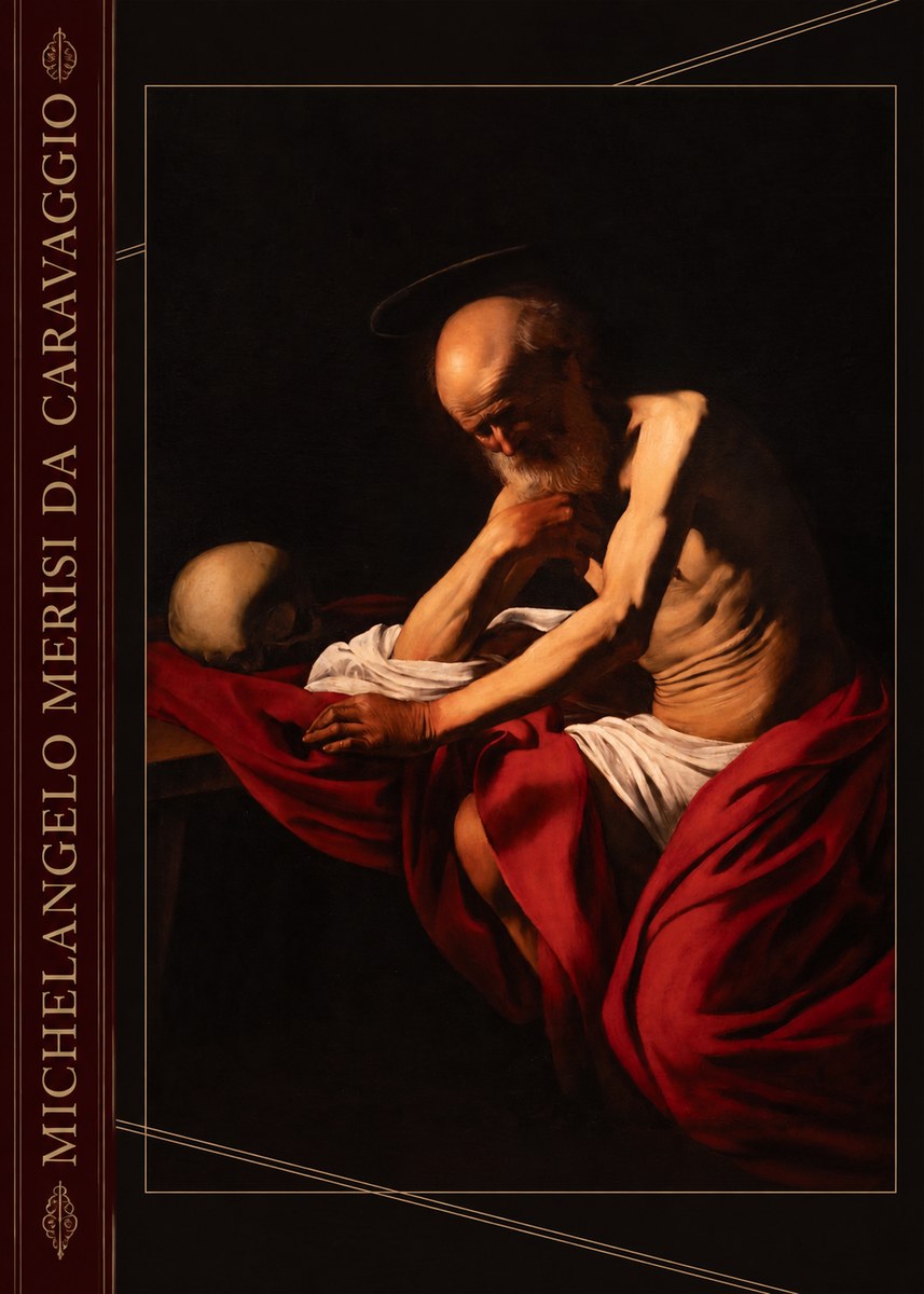 Michelangelo Merisi da Caravaggio Saint Jerome in Meditation II No2 - Juliste