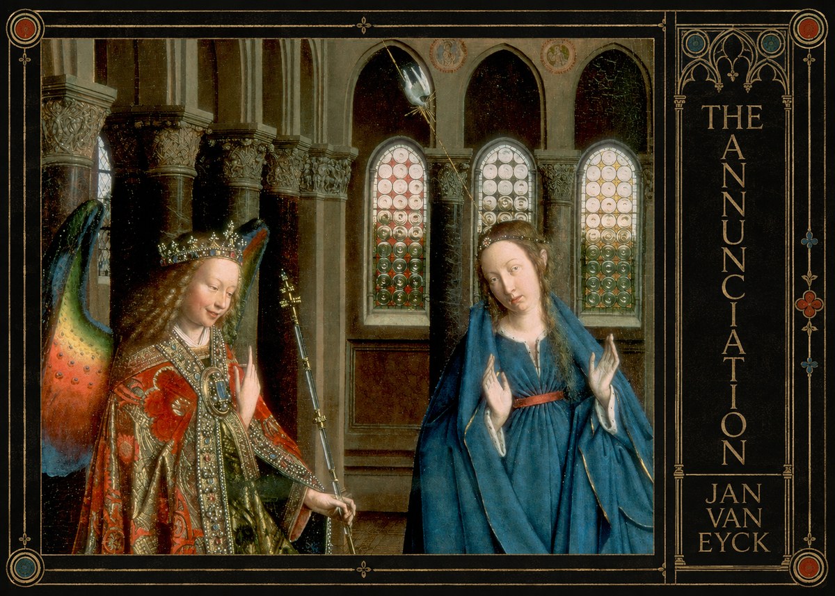 Jan van Eyck The Annunciation II No5 - Juliste