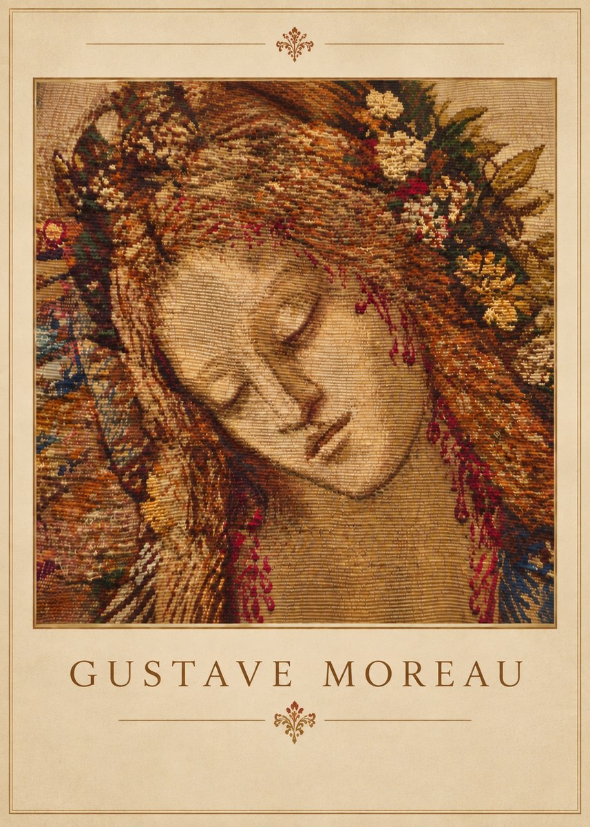 Gustave Moreau Salomé II No5 - Juliste