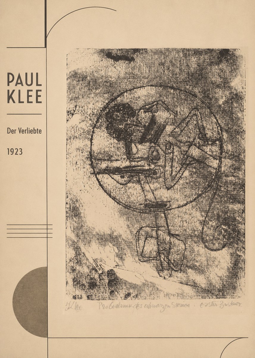 Paul Klee Der Verliebte III No2 - Juliste
