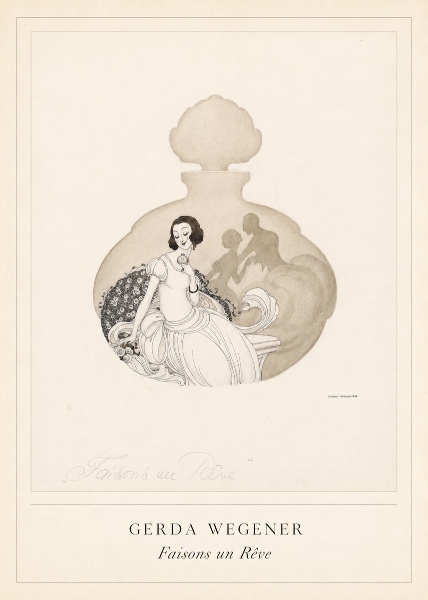 Gerda Wegener Faisons Un Rêve No4 - Juliste