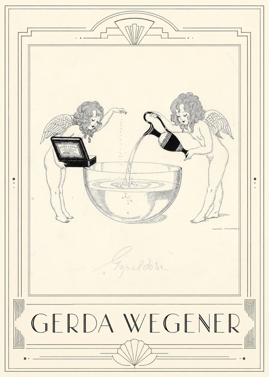 Gerda Wegener Gyraldose No1 - Juliste